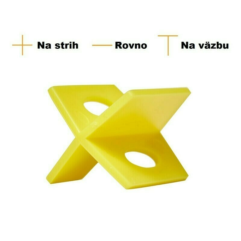 E-shop Krížiky Levelys 2 mm 100 ks