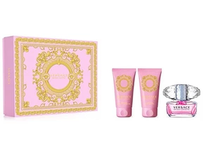 Versace Bright Crystal EDT 50 ml + telové mlieko 50 ml + sprchový gél 50 ml