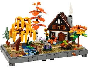 LEGO® Icons – Chata a jesenná záhrada