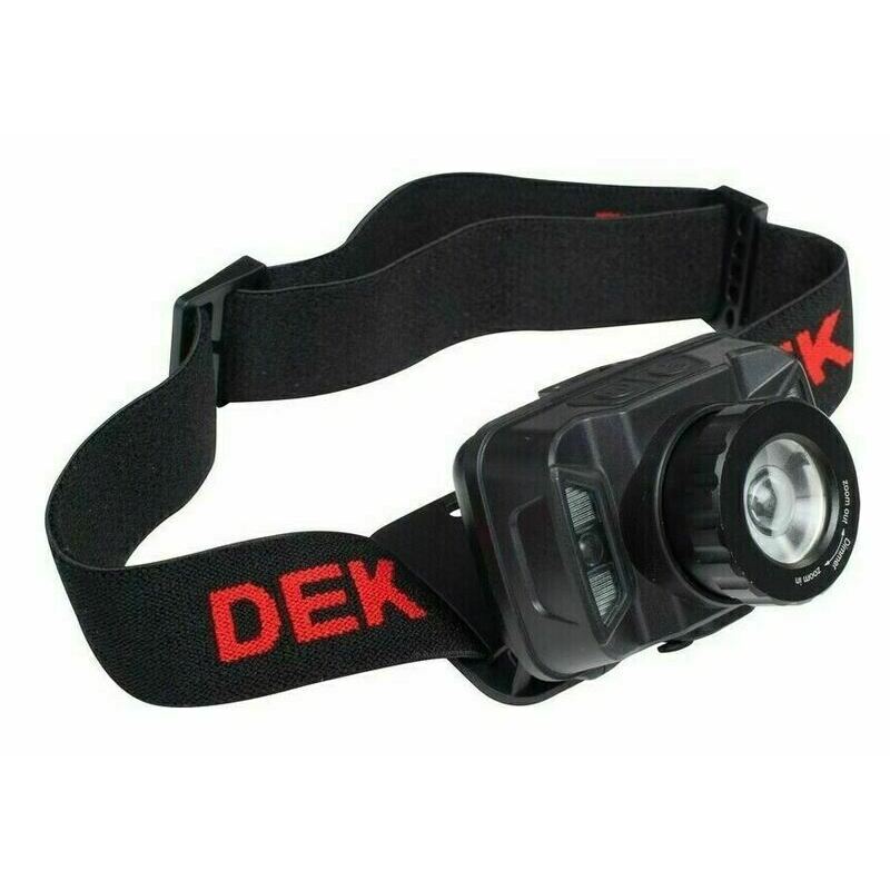 E-shop Čelovka nabíjacia DEK LED so zoomom
