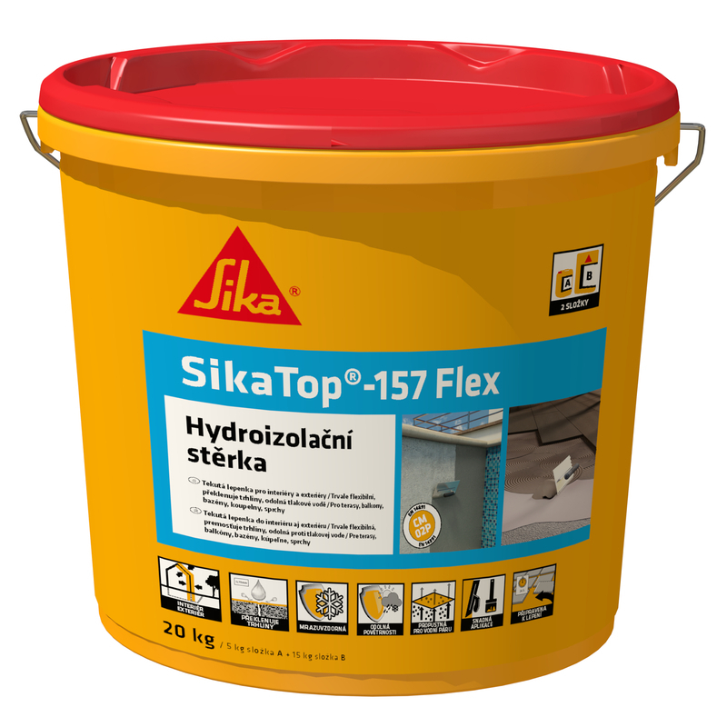E-shop Stierka hydroizolačná Sika SikaTop-157 Flex20 kg