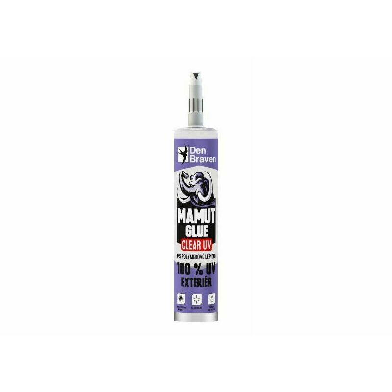 E-shop Lepidlo Den Braven Mamut Glue Clear 290 ml