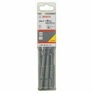 Vrták Bosch SDS PLUS-5, priemer 8 mm, pracovná dĺžka 100 mm