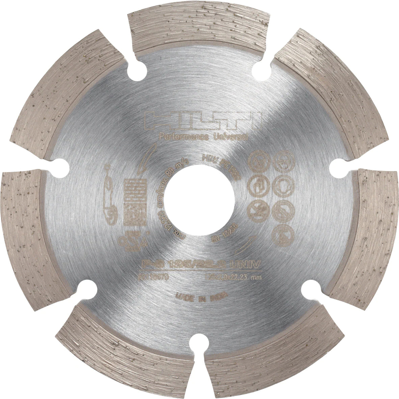 Kotúč rezný DIA Hilti P-S Universal 125×22,23×2×12 mm