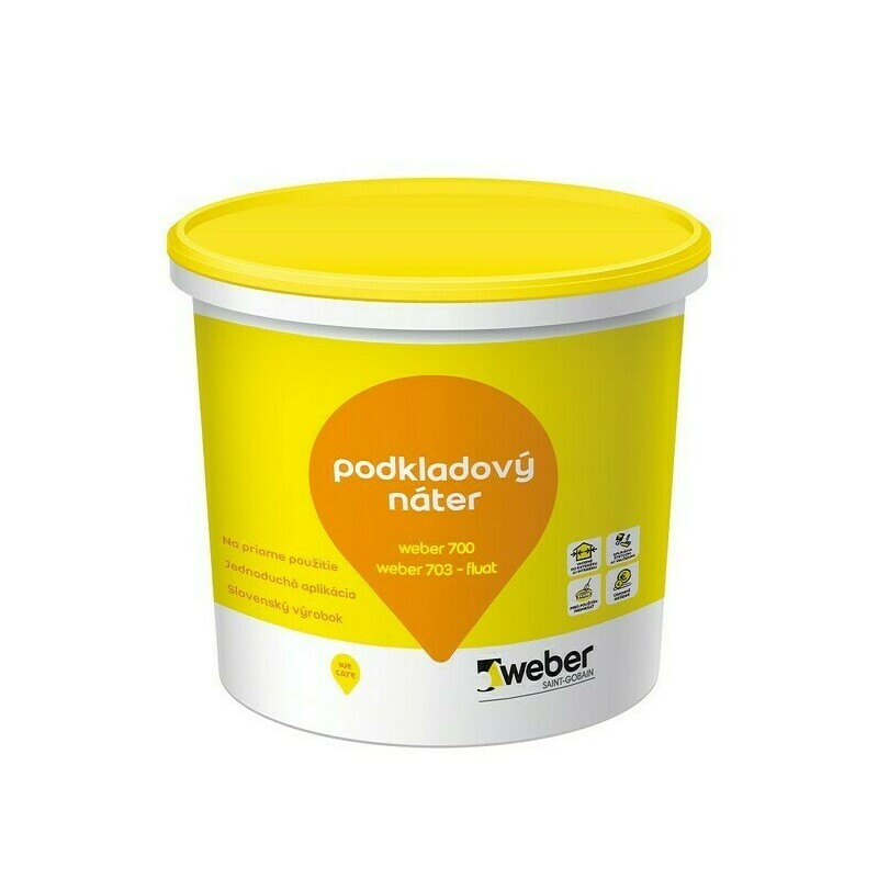 E-shop Mostík adhézny Weber 700 16 kg biely