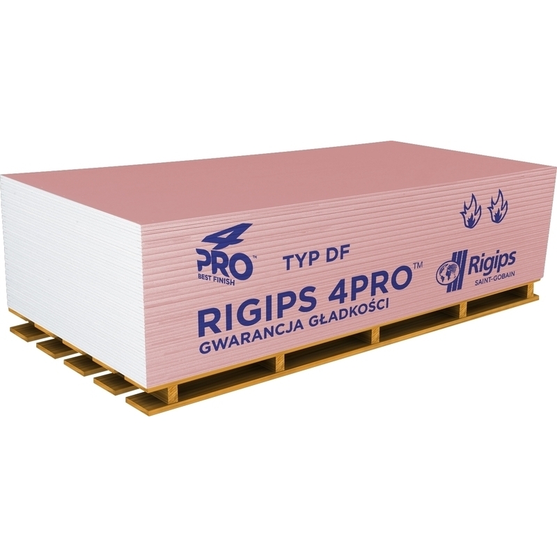 Doska sadrokartónová Rigips 4PROfesional DF 12,5 mm