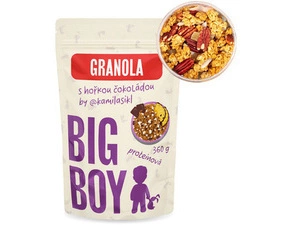 BIG BOY® Proteínová granola s horkou čokoládou by @kamilasikl 360g