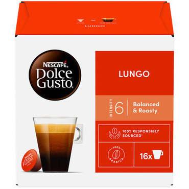 Kapsule NESCAFÉ® Dolce Gusto® Lungo 16 ks