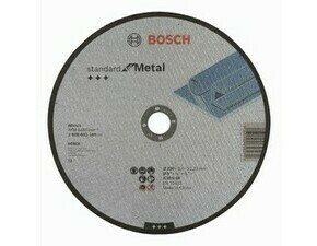 Rovný rezný kotúč na kov Bosch Standard for Metal, priemer 230 mm (25ks/obj)