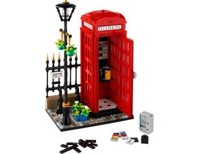 LEGO® Ideas – Červená londýnska telefónna búdka