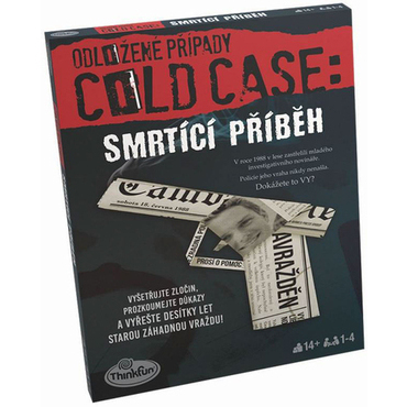 ThinkFun Odložené prípady: Smrtiaci príbeh
