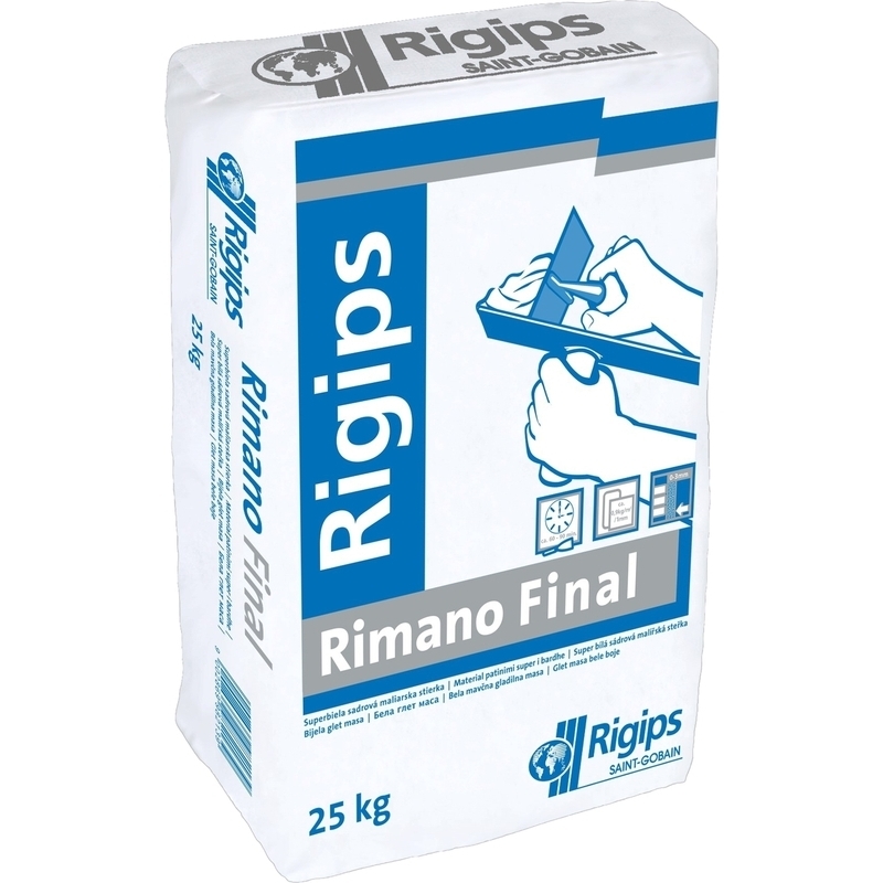 E-shop Stierka sadrová Rigips Rimano Final 25 kg