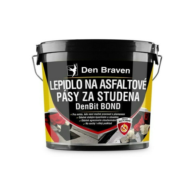 E-shop Lepidlo na asfaltované pásy Den Braven DenBit Bond 5 kg