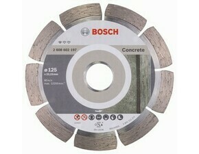 Diamantový rezací kotúč na betón Bosch DIA Standard for Concrete, priemer 125 mm (1ks/obj)
