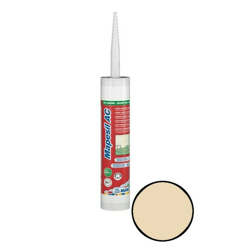 E-shop Tmel sanitárny Mapei Mapesil AC 310 ml béžová