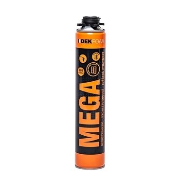 Pištoľová pena DEKFOAM MEGA 870 ml