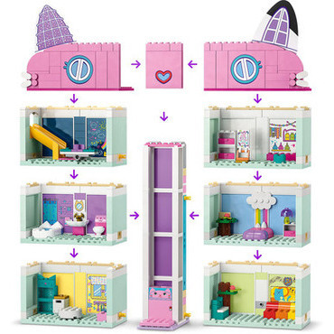LEGO® Gabikin kúzelný domček