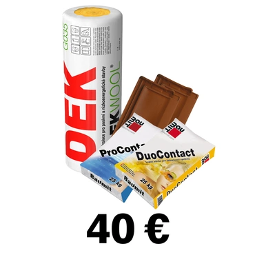 Poukážka na odber tovaru zo STAVEBNÍN DEK 40€