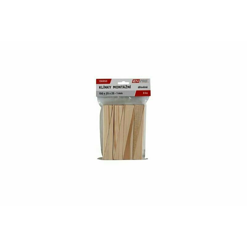 Klinky montážne drevené Enpro 100 x 25 x 16 - 1 mm