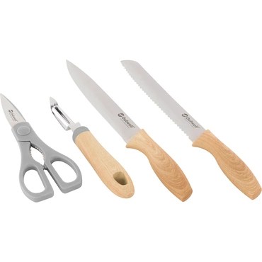 Súprava nožov Chena Knife Set w/Peeler & Scissors