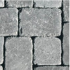 Dlažba SEMMELROCK Castello Antico (6,2x12,5x6 cm) sivo-čierna melírovaná