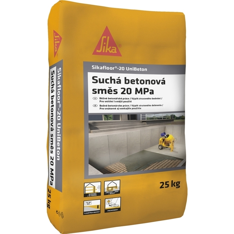 E-shop Zmes betónová Sikafloor-20 Unibeton 25 kg