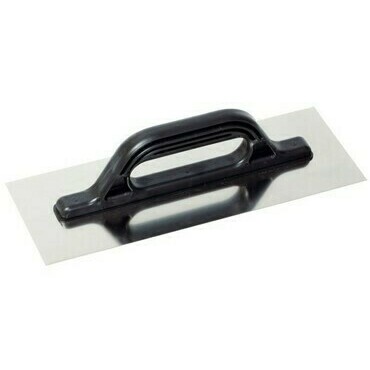 Nerezové hladké hladidlo 360x130 mm s PVC rúčkou