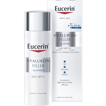 Krém na normálnu a zmiešanú pleť Hyaluron-Filler + 3× Effect 50 ml