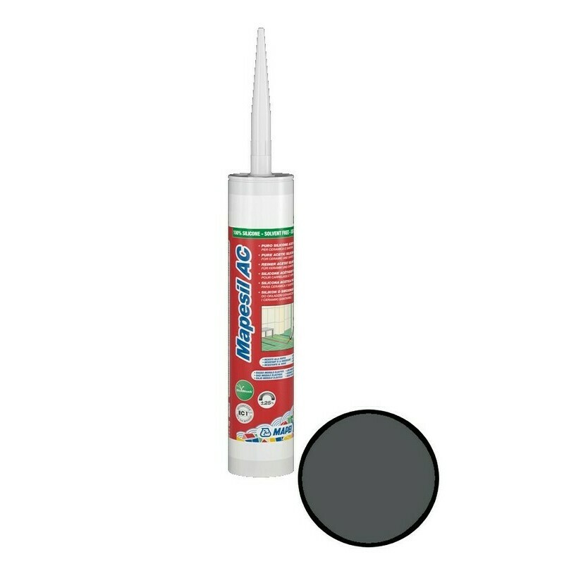 E-shop Tmel sanitárny Mapei Mapesil AC 310 ml antracit