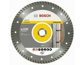 Univerzálny diamantový rezací kotúč Bosch DIA Standard for Universal Turbo, priemer 230 mm (1ks/obj)