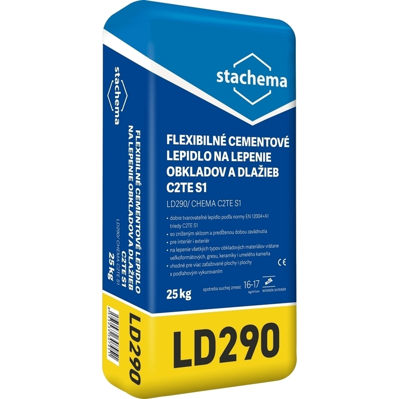 E-shop Lepidlo cementové Stachema LD290 C2TE S1 25 kg