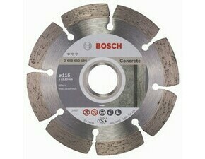 Diamantový rezací kotúč na betón Bosch DIA Standard for Concrete, priemer 115 mm (1ks/obj)