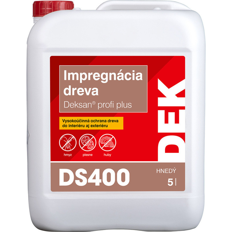 E-shop Prípravok impregnačný Deksan Profi Plus 5 l hnedý