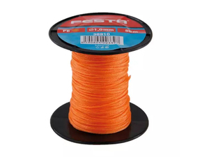 Stavebebný pleteny povrázok 50 m, oranžový 1,7 mm