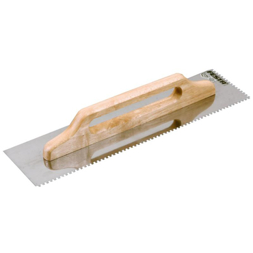 Hladidlo nerezové so zubami Festa 130×500 mm zub 10 mm
