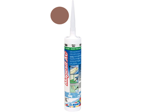 Silikónový tesniaci tmel MAPEI MAPESIL AC 142, farba hnedá, balenie 310 ml