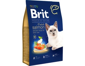 Brit Premium by Nature Cat. Adult Salmon, 8 kg