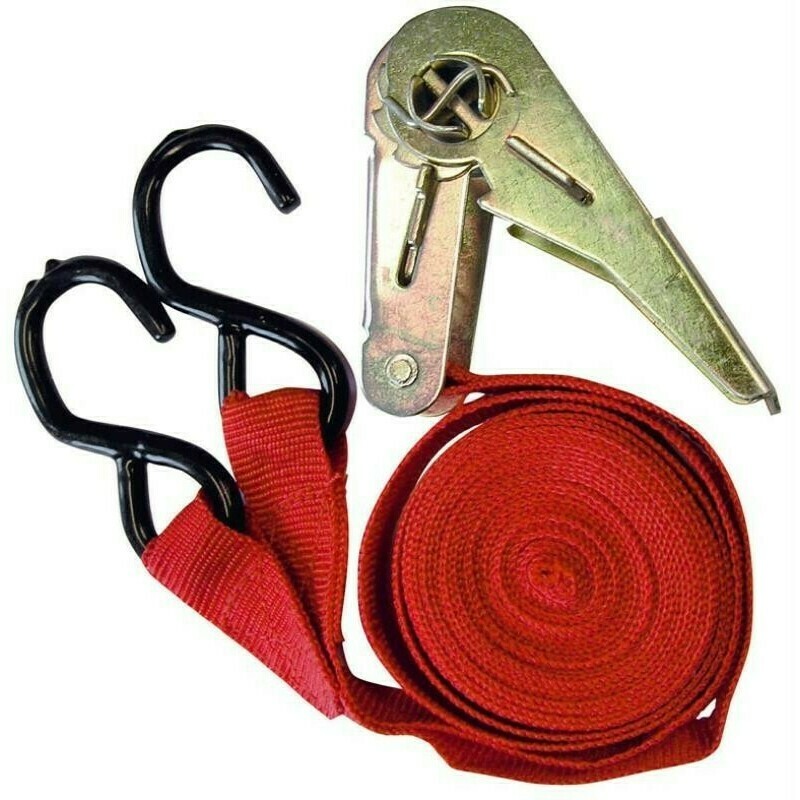 E-shop Upínací račňový pás s hákmi 50 mm x 5 m