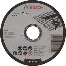 Kotúč korundový Bosch Standard for Inox 115×22,23×1,6 mm