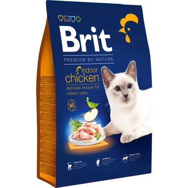 Brit Premium by Nature Cat. Indoor Chicken, 8 kg