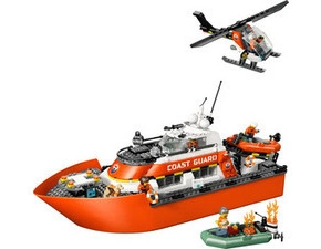 LEGO® City – Záchranný čln pobrežnej hliadky a vrtuľník