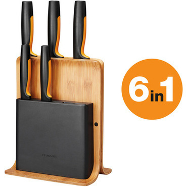 Functional Form – bambusový blok s 5 nožmi
