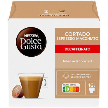 Kapsule NESCAFÉ® Dolce Gusto® Cortado Decaffeinato 16 ks