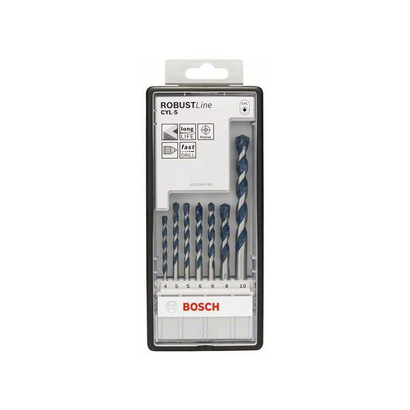 E-shop Sada vrtákov do betónu Bosch CYL-5