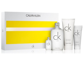 Calvin Klein CK One EDT 200 ml + EDT 15 ml + sprchový gél 100 ml + telové mlieko 200 ml