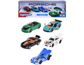 Darčeková sada autíčok Porsche Motorsport 5 ks