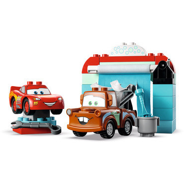 LEGO® DUPLO® – Disney a Pixar Cars - V autoumyvárni s Bleskom McQueenom a Materom