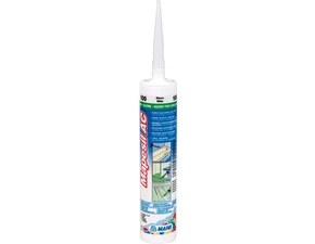 Tmel silikónový sanitárny Mapei Mapesil AC 112 šedá stredná