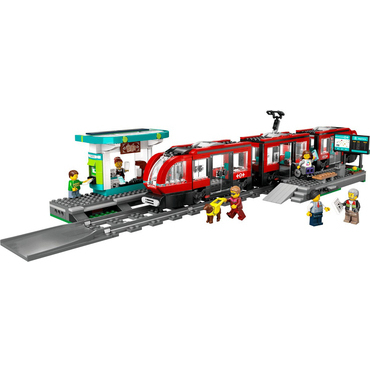 LEGO® City – Električka a zastávka v centre mesta