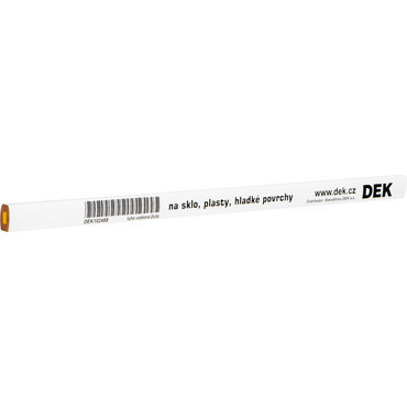 Ceruzka na hladké povrchy DEK 240 mm biela